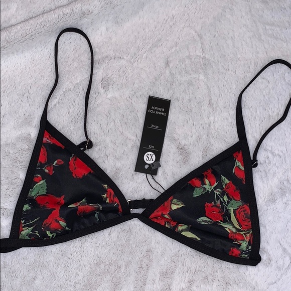 Kira Swim Rose bikini set with wrap - Picture 2 of 4